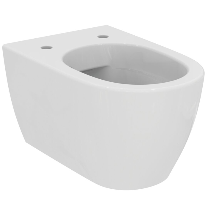 Ideal Standard I.life O Унитаз подвесной 35x53см, безободковый, смыв HydroTwist, крепление, сиденье soft-close. цвет: белый