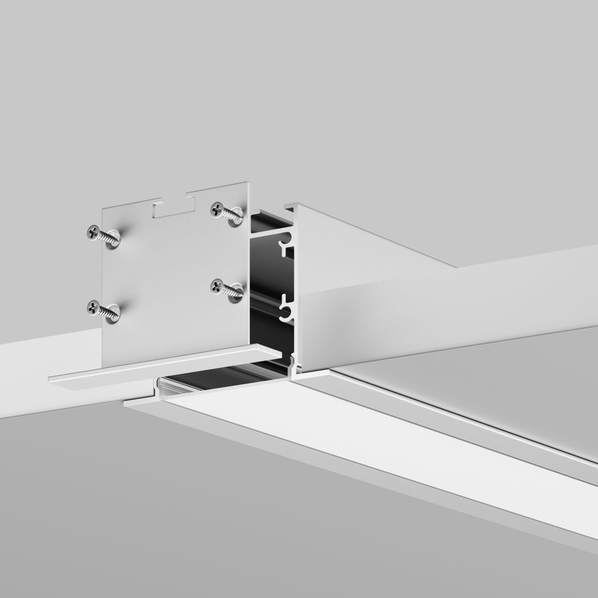 Комплект заглушек для профиля 5035 2шт Maytoni Led Strip ALM-5035T-S-EC 642034
