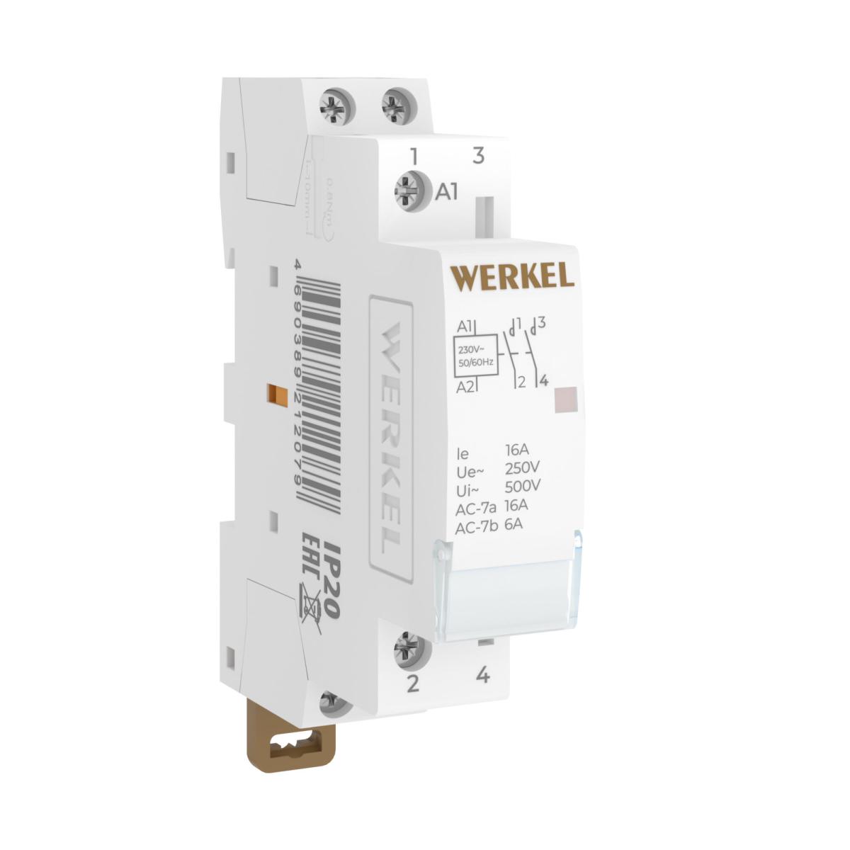Контактор модульный Werkel W941M16O 4690389212079 a069472