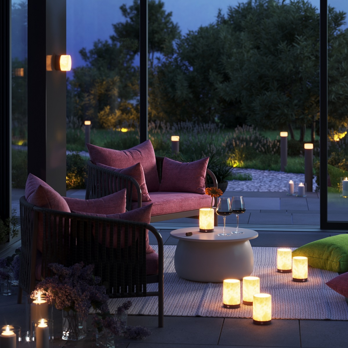 Настенный светильник Odeon Light Nature Candela 7190/6WLA