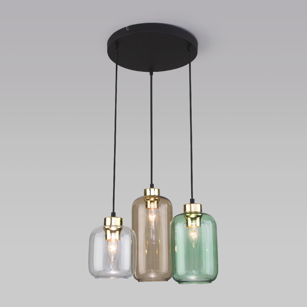 Подвесная люстра TK Lighting Marco 3325 Marco Green