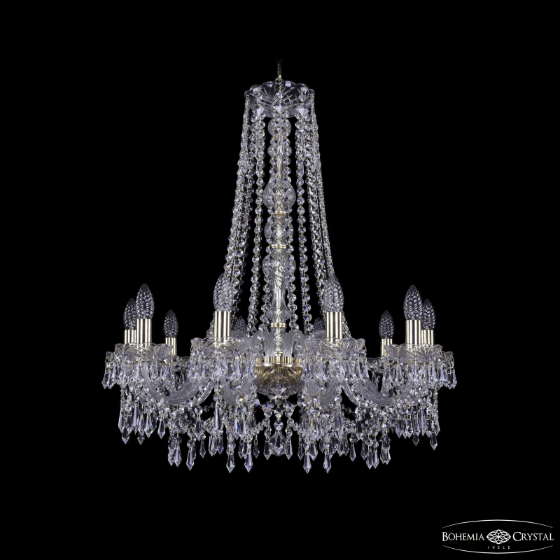 Подвесная люстра Bohemia Ivele Crystal 1403/10/240/h-76 G