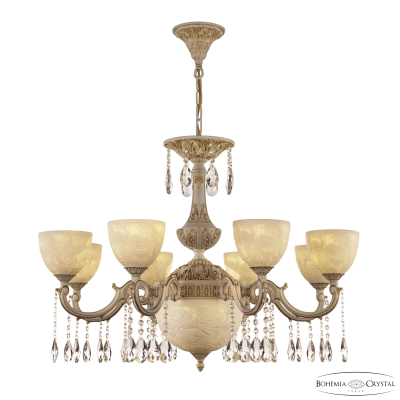 Подвесная люстра Bohemia Ivele Crystal AL78101P/8/250 A WMG P1 U Rose