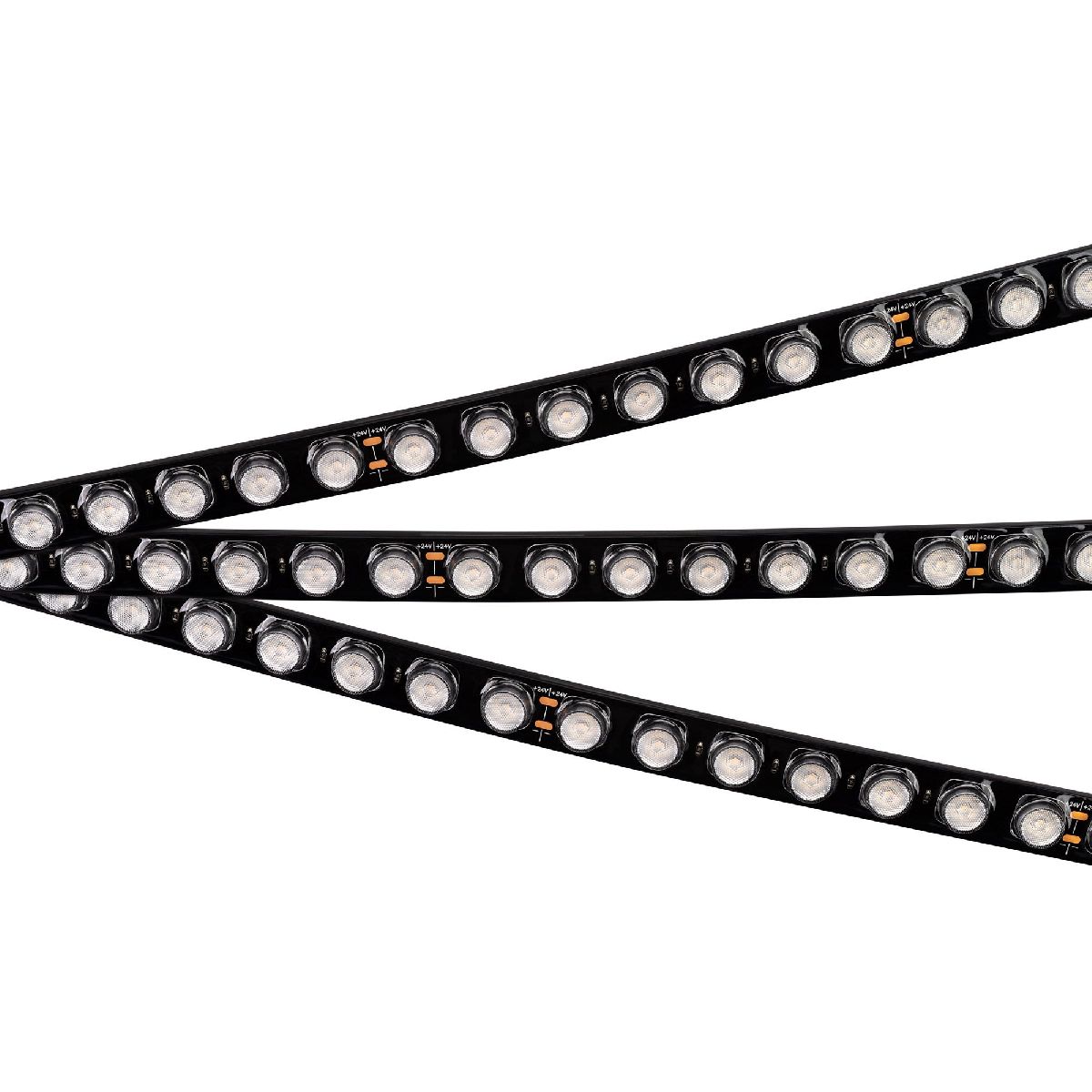 Светодиодная герметичная лента Arlight FLT-PS-A42-BLACK-23mm 24V Warm2700 (21 W/m, IP67, 15deg, 5m) 049301