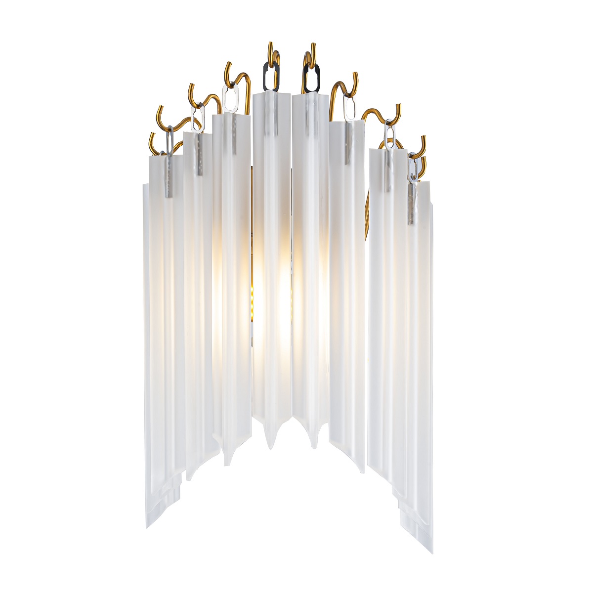 Настенный светильник Delight Collection Nova/Pulsar KR0804W-1 brass