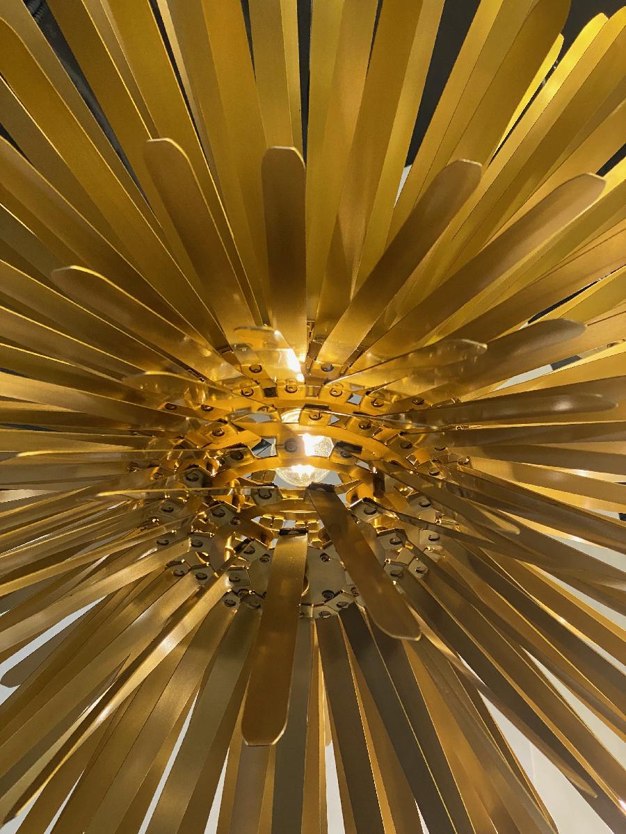 Подвесная люстра Delight Collection KM1145P-1 brass