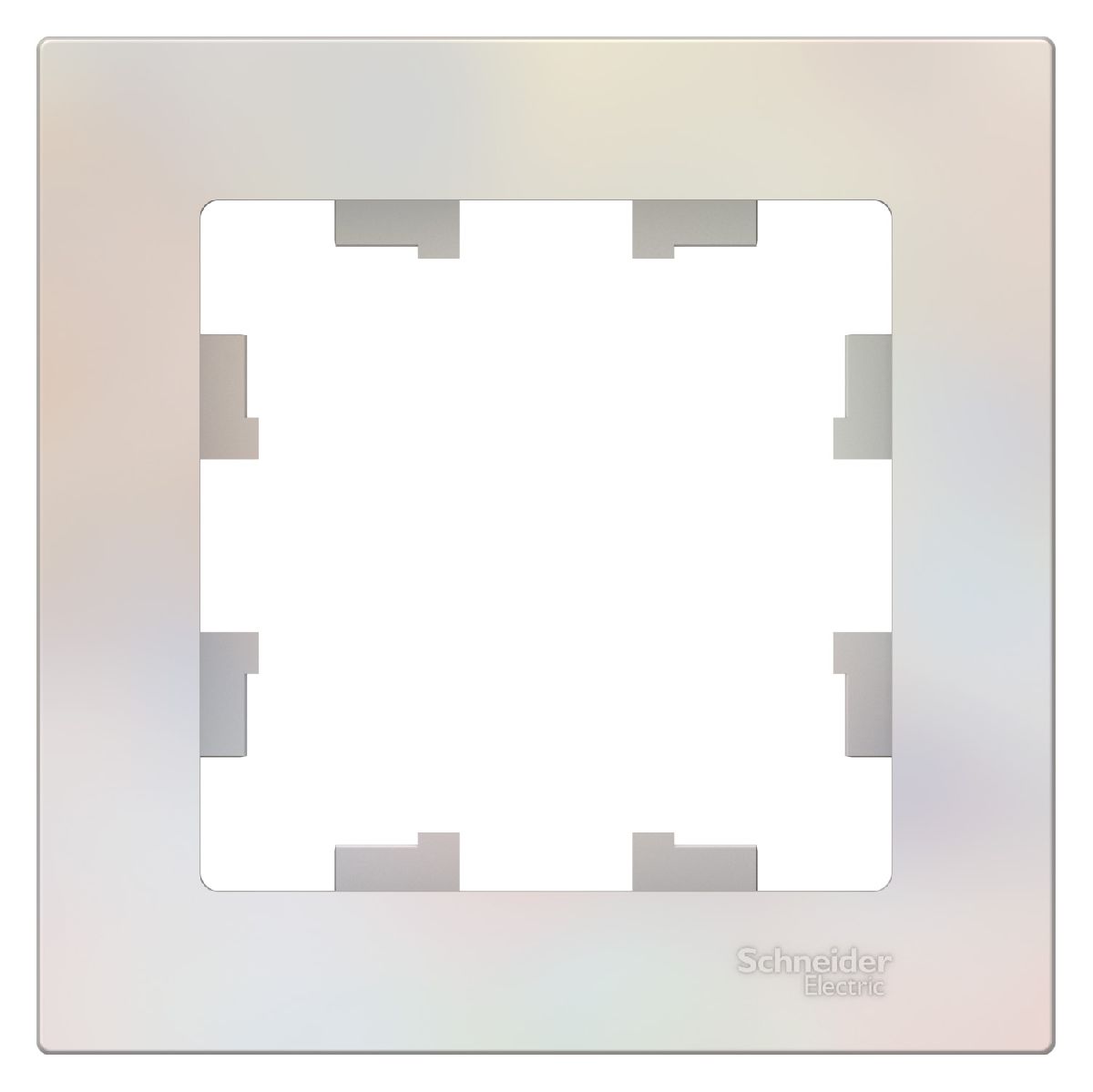 Рамка 1-ая Systeme Electric AtlasDesign Жемчуг ATN000401