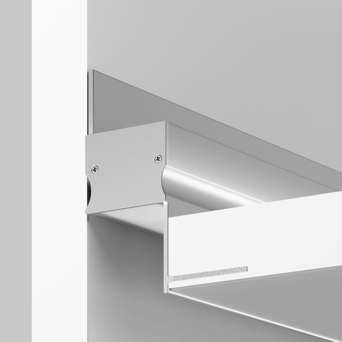 Комплект заглушек для профиля 4151 2шт Maytoni Led Strip ALM-4151-EC 642057