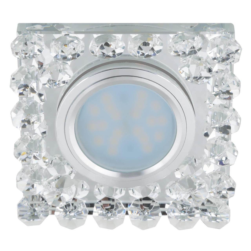 Встраиваемый светильник Fametto Luciole DLS-L131 GU5.3 Chrome/Clear