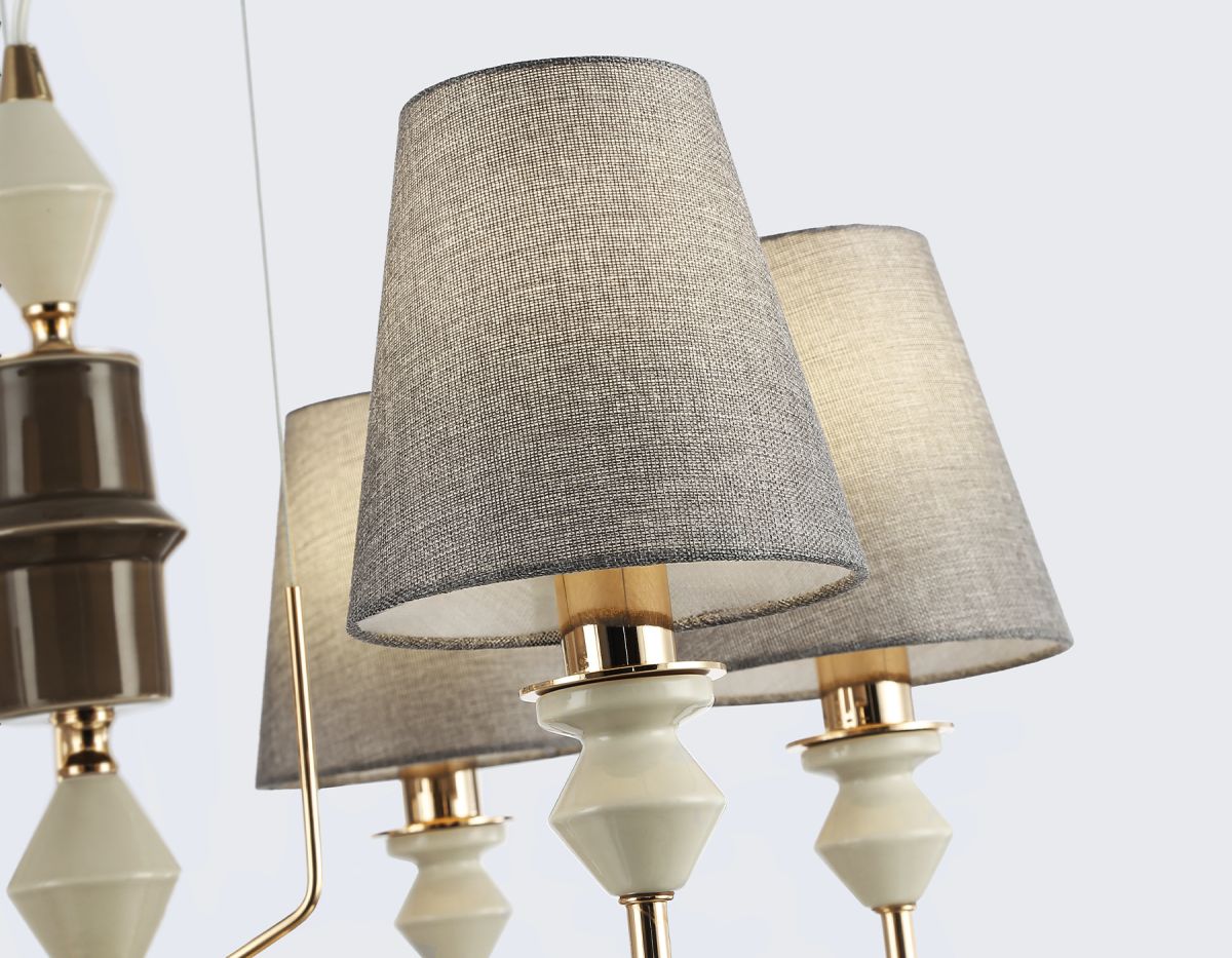 Подвесная люстра Ambrella Light High Light Ceramo Classic LH75401