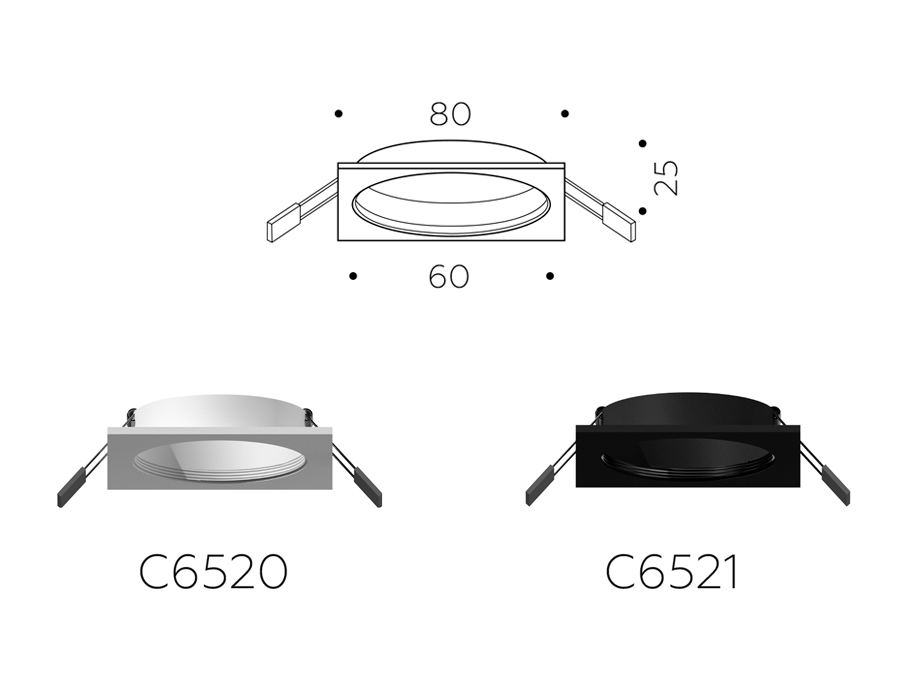 Корпус светильника Ambrella Light DIY Spot C6520