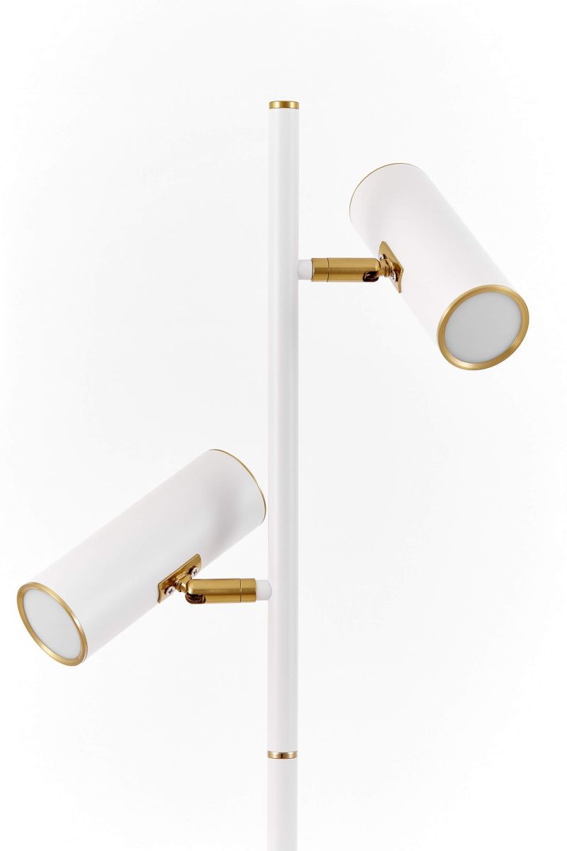 Торшер Lumina Deco Mira LDF 7731-2 WT+MD
