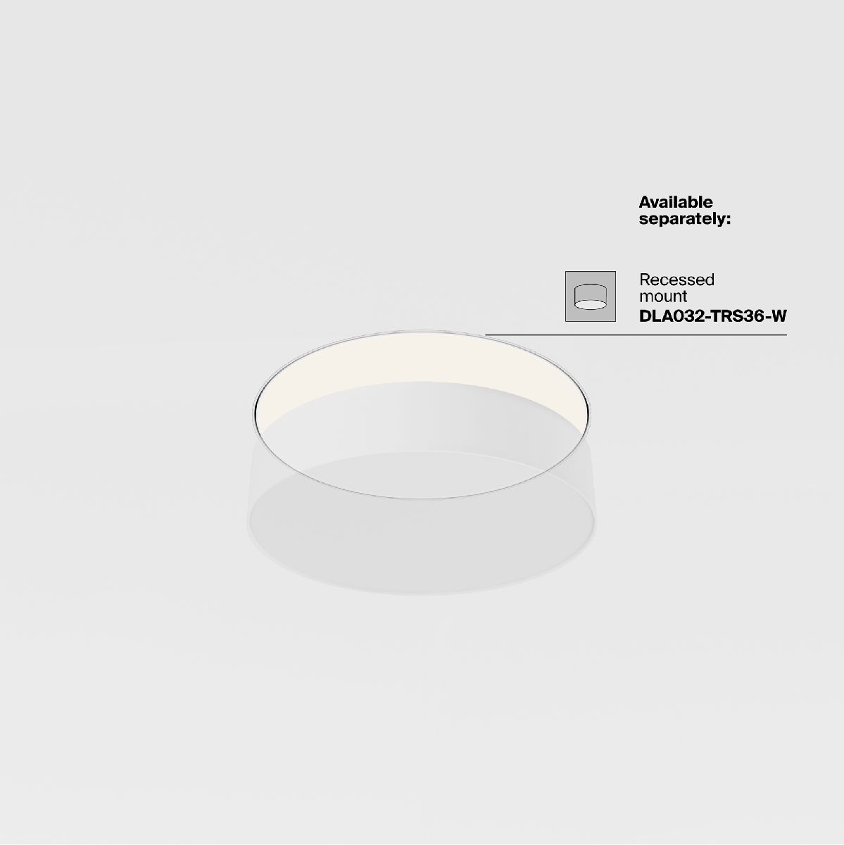 Потолочный светильник Maytoni Zon C032CL-36W3K-RD-B