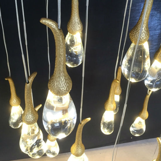 Подвесной светильник Delight Collection Seed OMG07287-1 C1 gold