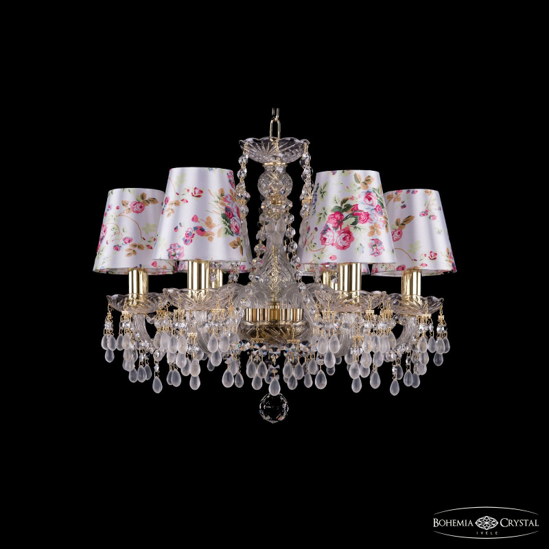 Подвесная люстра Bohemia Ivele Crystal 1410/6/160 G V0300 SH28