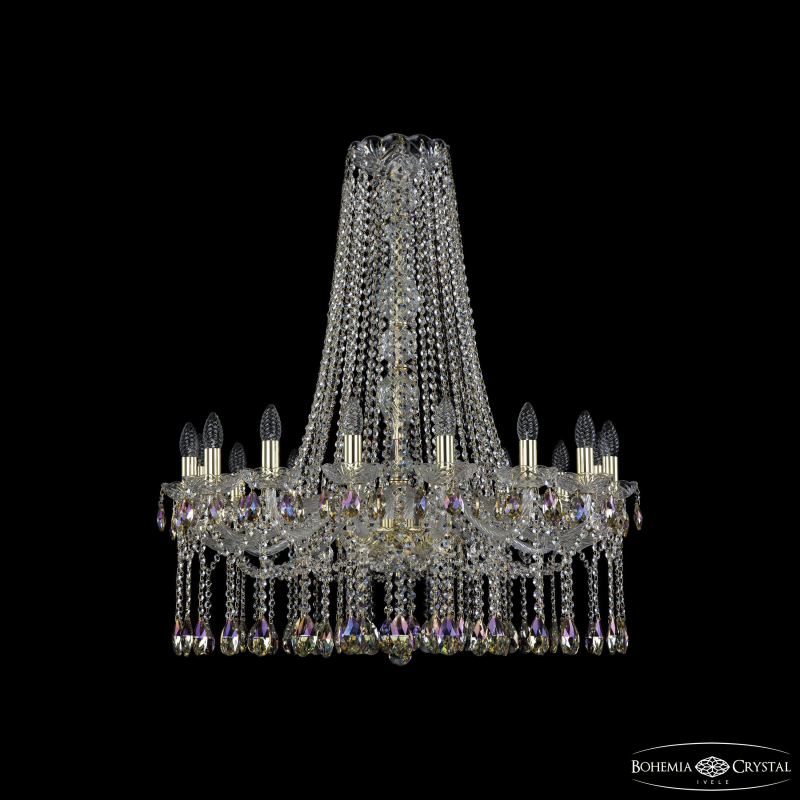 Подвесная люстра Bohemia Ivele Crystal 1413/16/300/h-93 G K801
