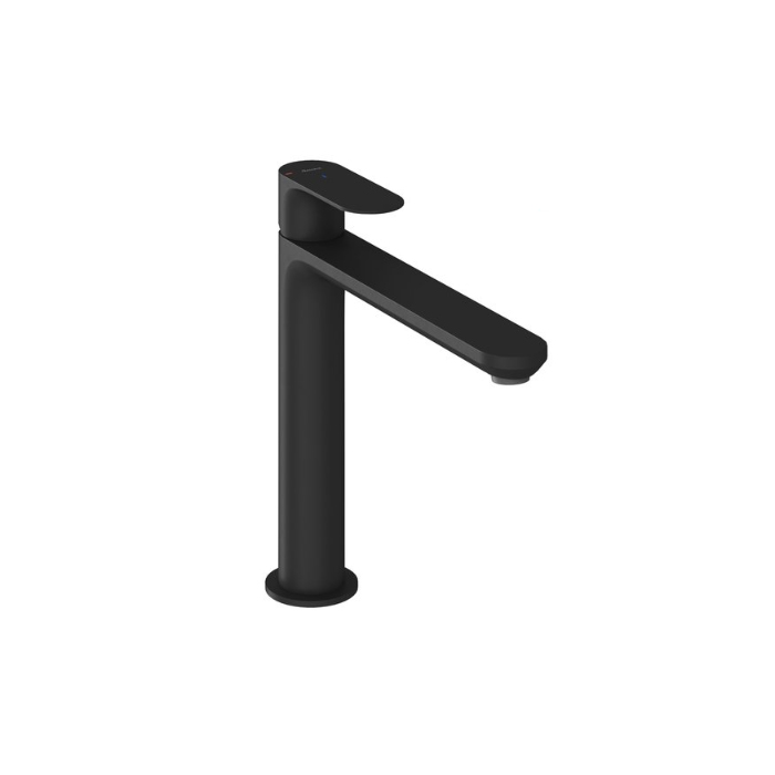 Ravak Eleganta Смеситель для раковины, 1 отв., без донного клапана, цвет: черный матовый