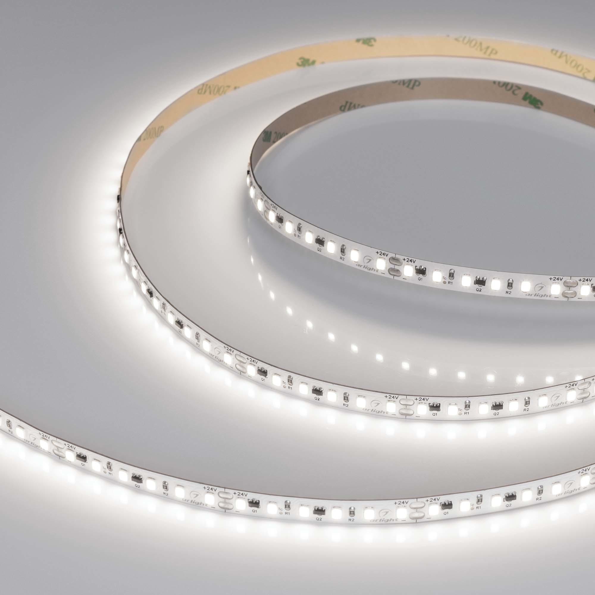 Светодиодная лента Arlight IC-A120-8mm 24V White6000 (9.6 W/m, IP20, 2835, 10m) 037963
