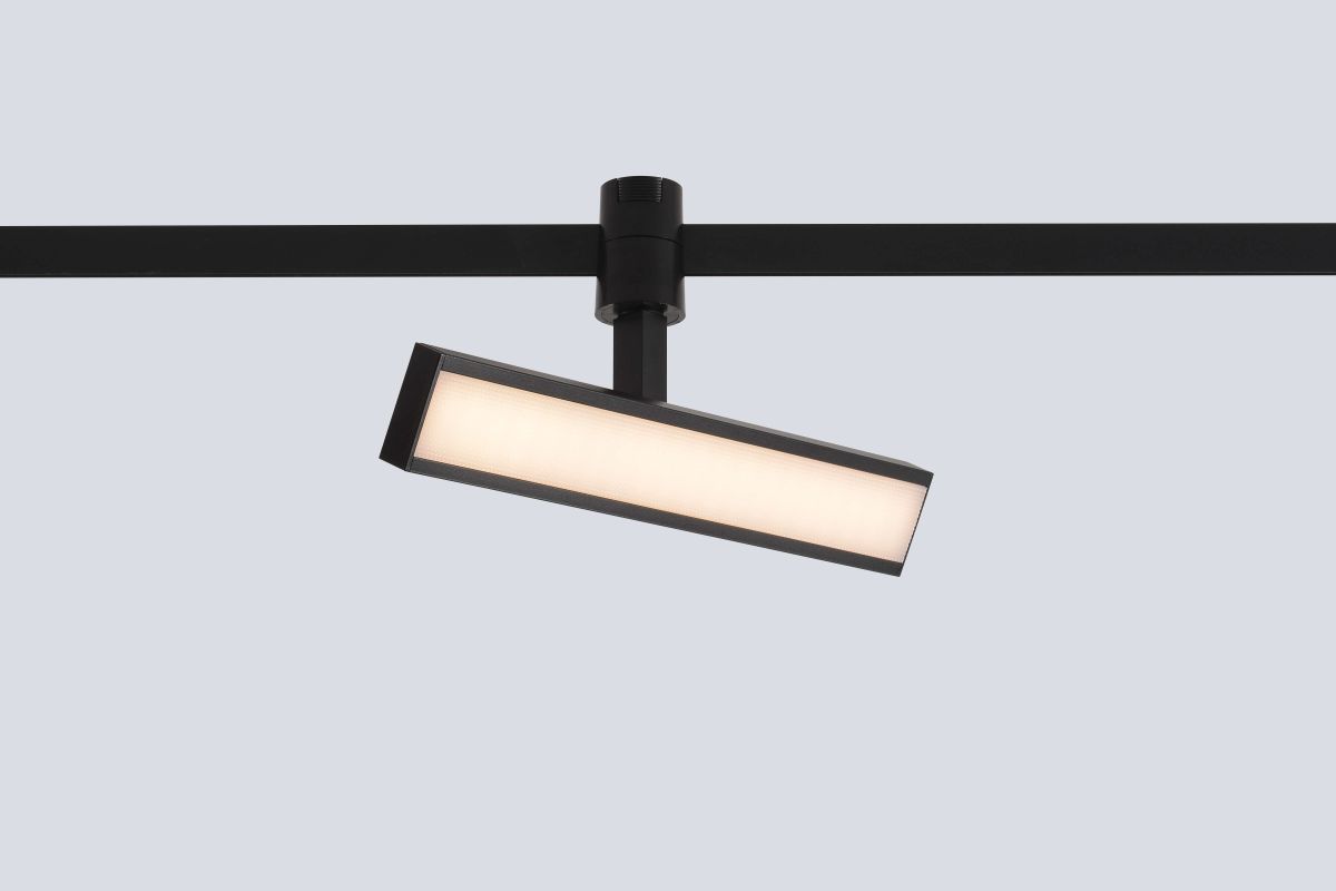 Трековый светильник для гибкой магнитной системы Crystal Lux Trace 48V CLT 0.37 001 10W BL SMART