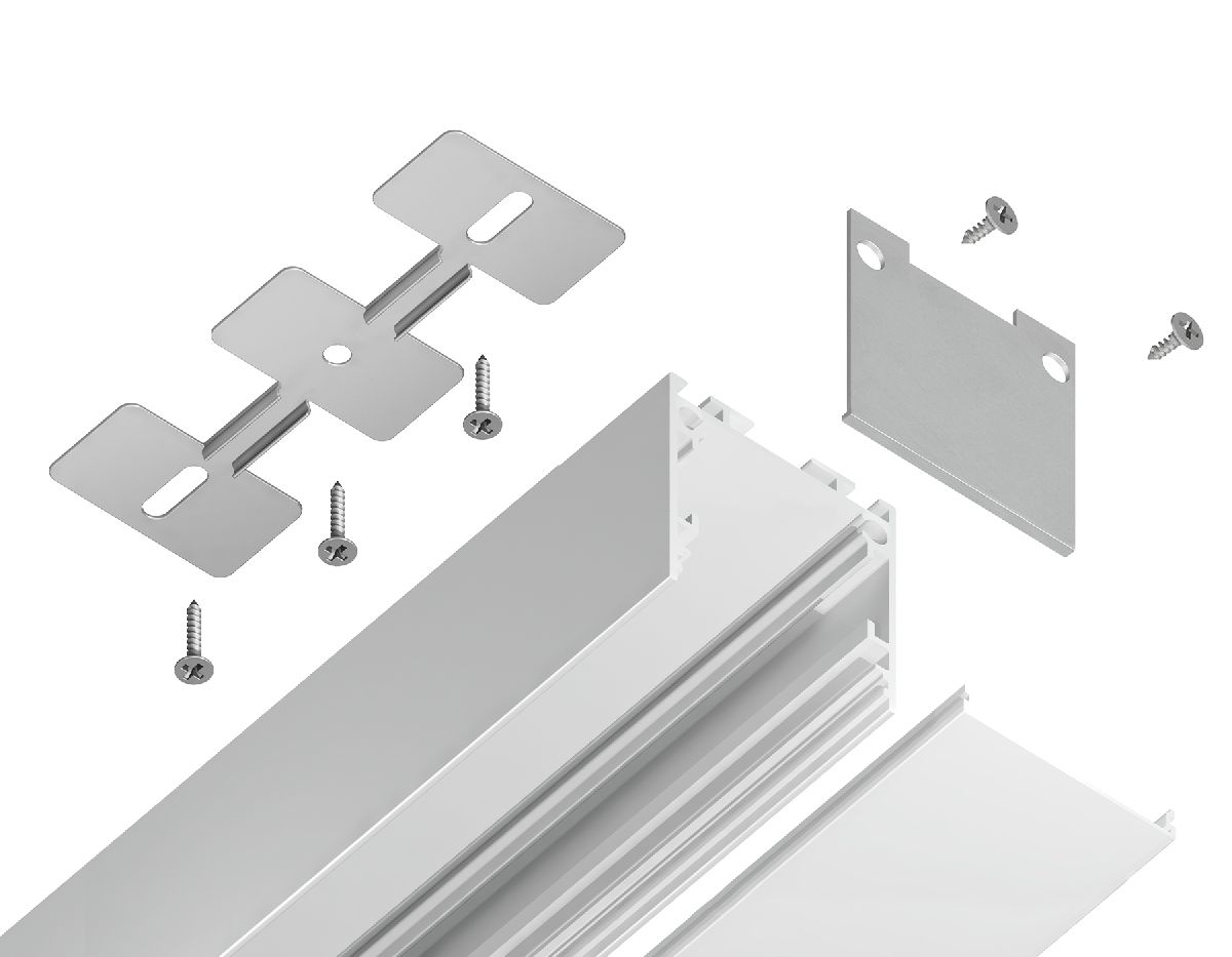 Алюминиевый профиль Ambrella Light Profile System GP2500WH