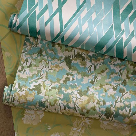 Обои Harlequin 113124 Locronan Aqua/First Light