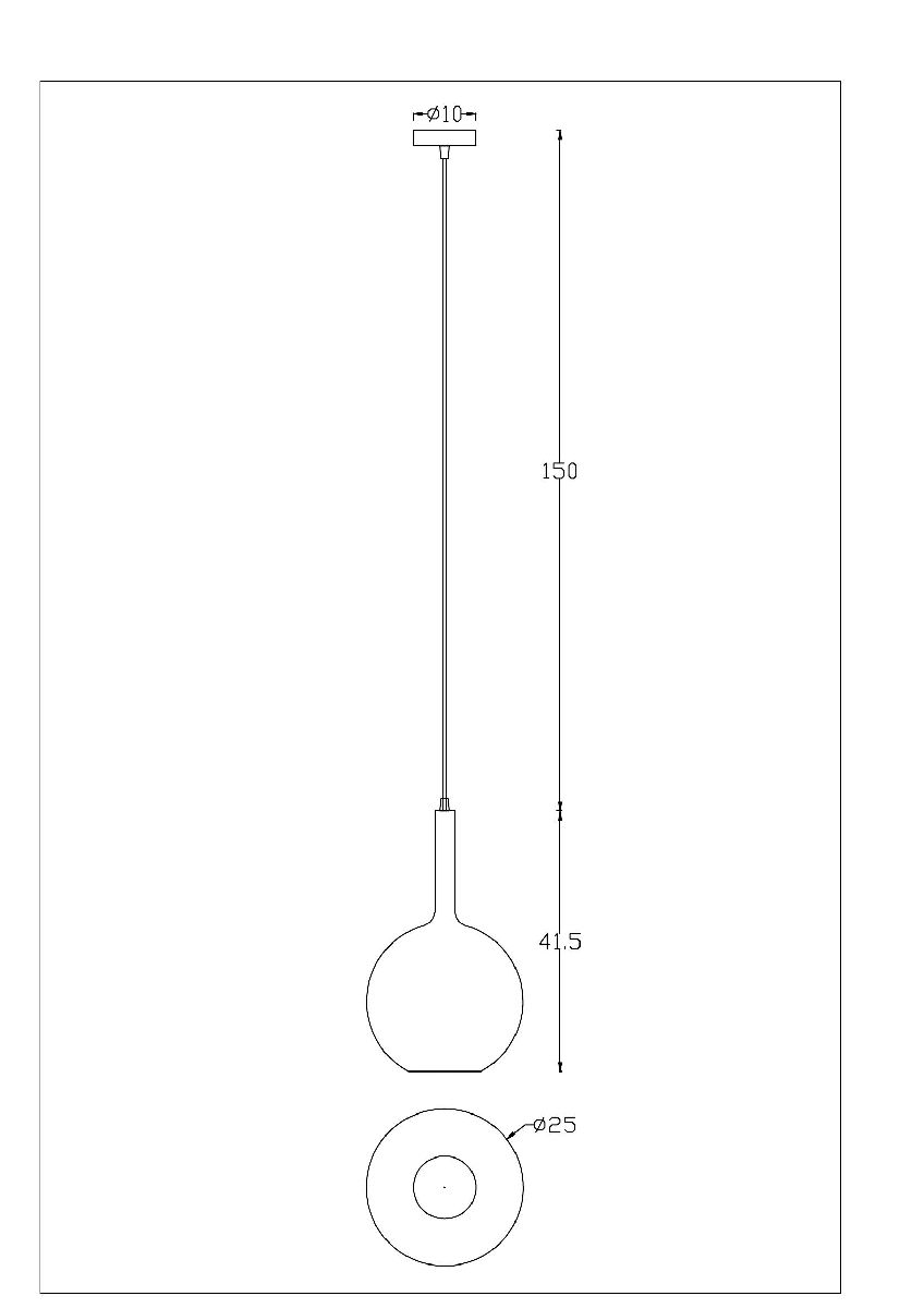 Подвесной светильник Arte Lamp Gala A2725SP-1SG