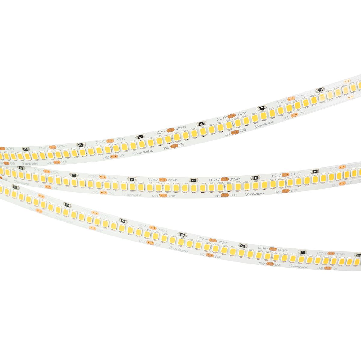 Светодиодная лента Arlight RT-A252-10mm 24V Day5000 (11 W/m, IP20, 2835, 5m) 028618(2)