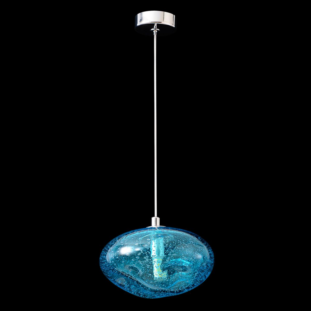 Подвесной светильник Crystal Lux FORMLESS SP1 BLUE