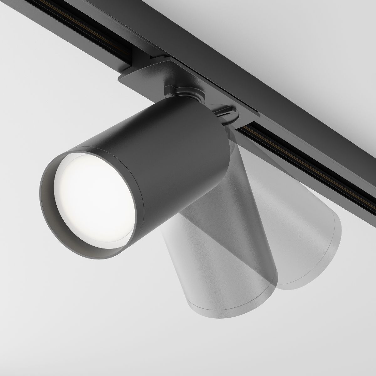 Трековый светильник Maytoni Focus S TR020-1-GU10-B