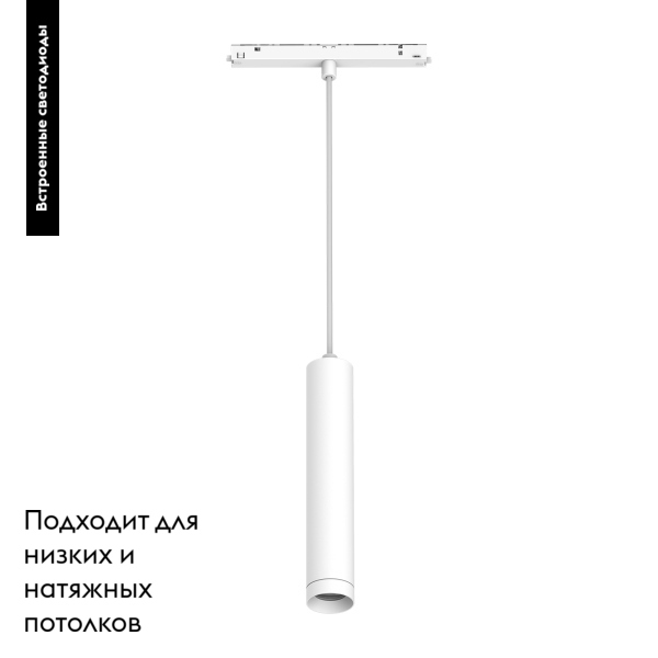 Трековый светильник Arlight Mag-Orient-Spot-Hang-R45-12W Warm3000 035830