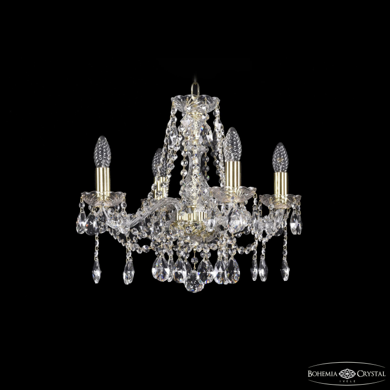 Подвесная люстра Bohemia Ivele Crystal 1413/4/165 G