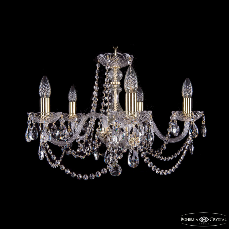 Подвесная люстра Bohemia Ivele Crystal 1402/5/195 G