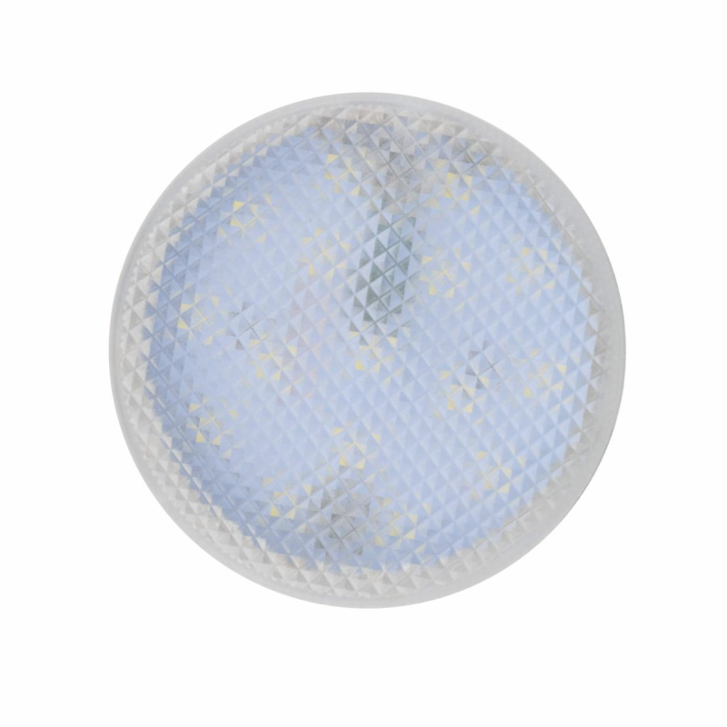 Лампа светодиодная (UL-00006498) Uniel GX53 7W 4000K призма LED-GX53-7W/4000K+4000K/GX53/PR PLB02WH
