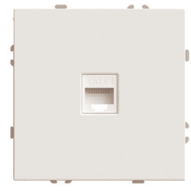 Розетка компьютерная 1-местная RJ-45 (механизм) RST00-5117-08 кашемир soft touch 49899