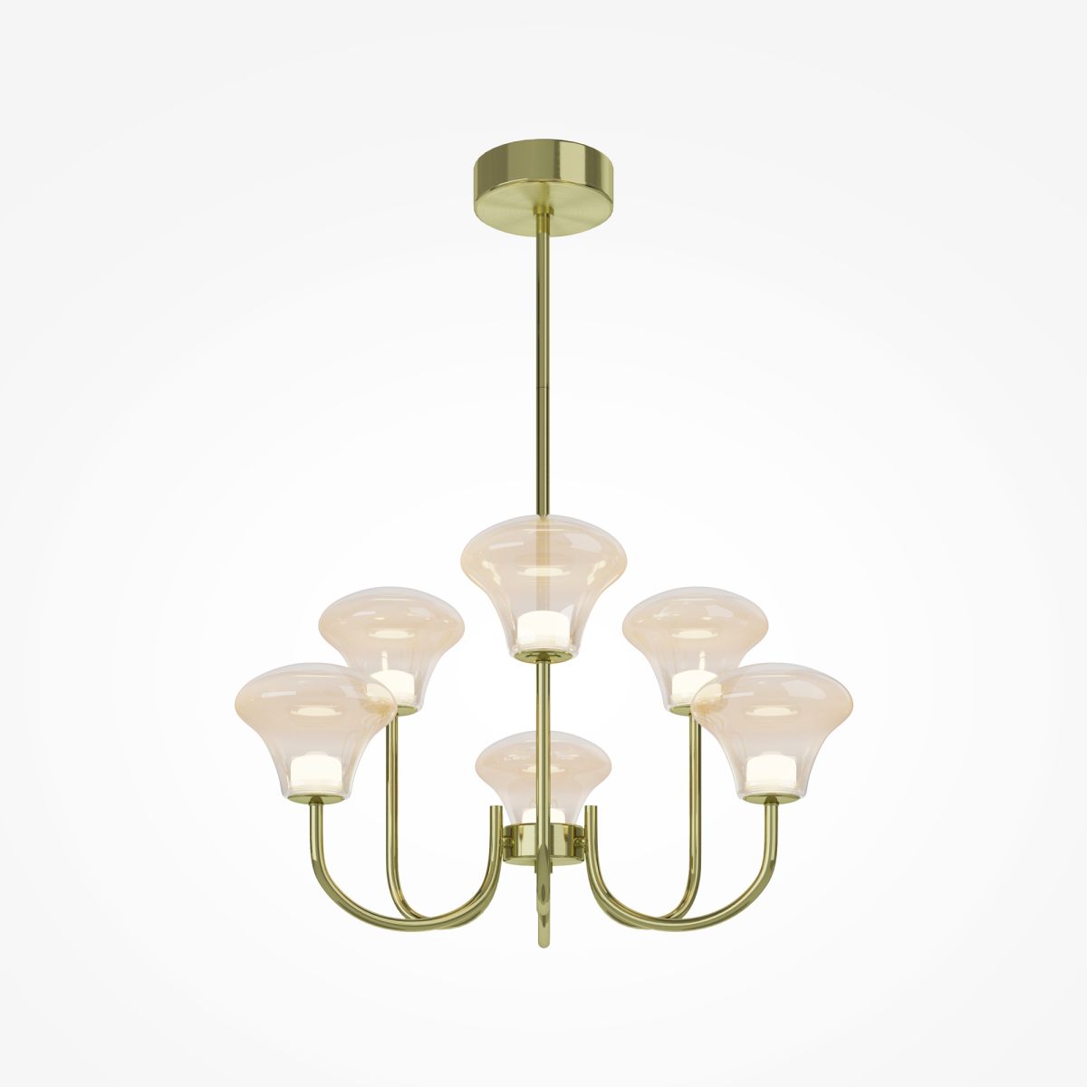 Люстра на штанге Maytoni Dynasty MOD402PL-L20BS3K