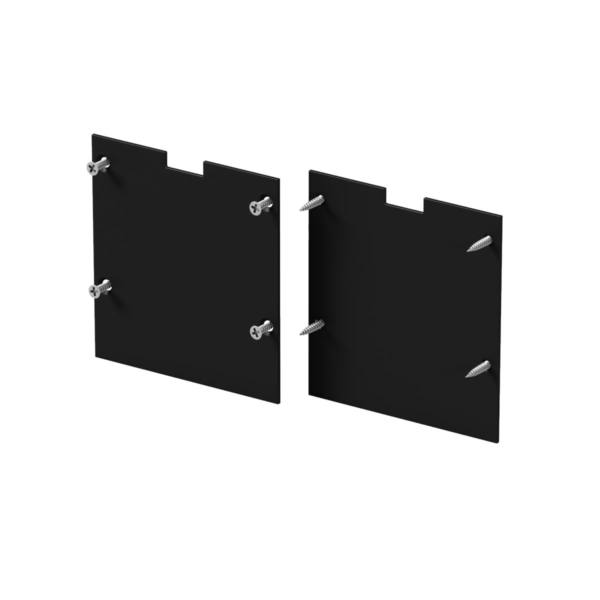 Комплект заглушек для профиля 5050 2шт Maytoni Led Strip ALM-5050T-B-EC 642047