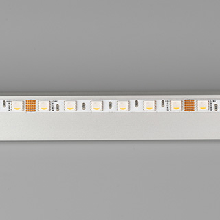 Светодиодная лента Arlight RT-H96-5mm 24V RGBW-Warm-4-in-1 (10 W/m, IP20, 5m) 058435