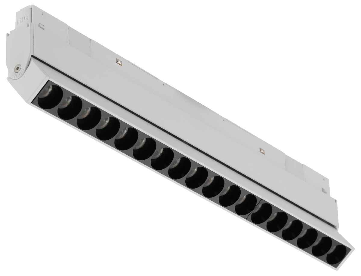 Трековый магнитный светильник iLedex Vision 4822-003-L350-18W-38DG-3000K-WH
