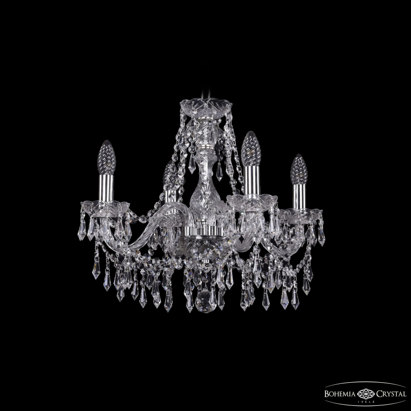 Подвесная люстра Bohemia Ivele Crystal 1403/4/160 Ni