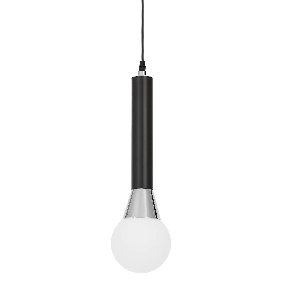 Подвесной светильник Lumina Deco Folino LDP 7012-1B BK+CHR