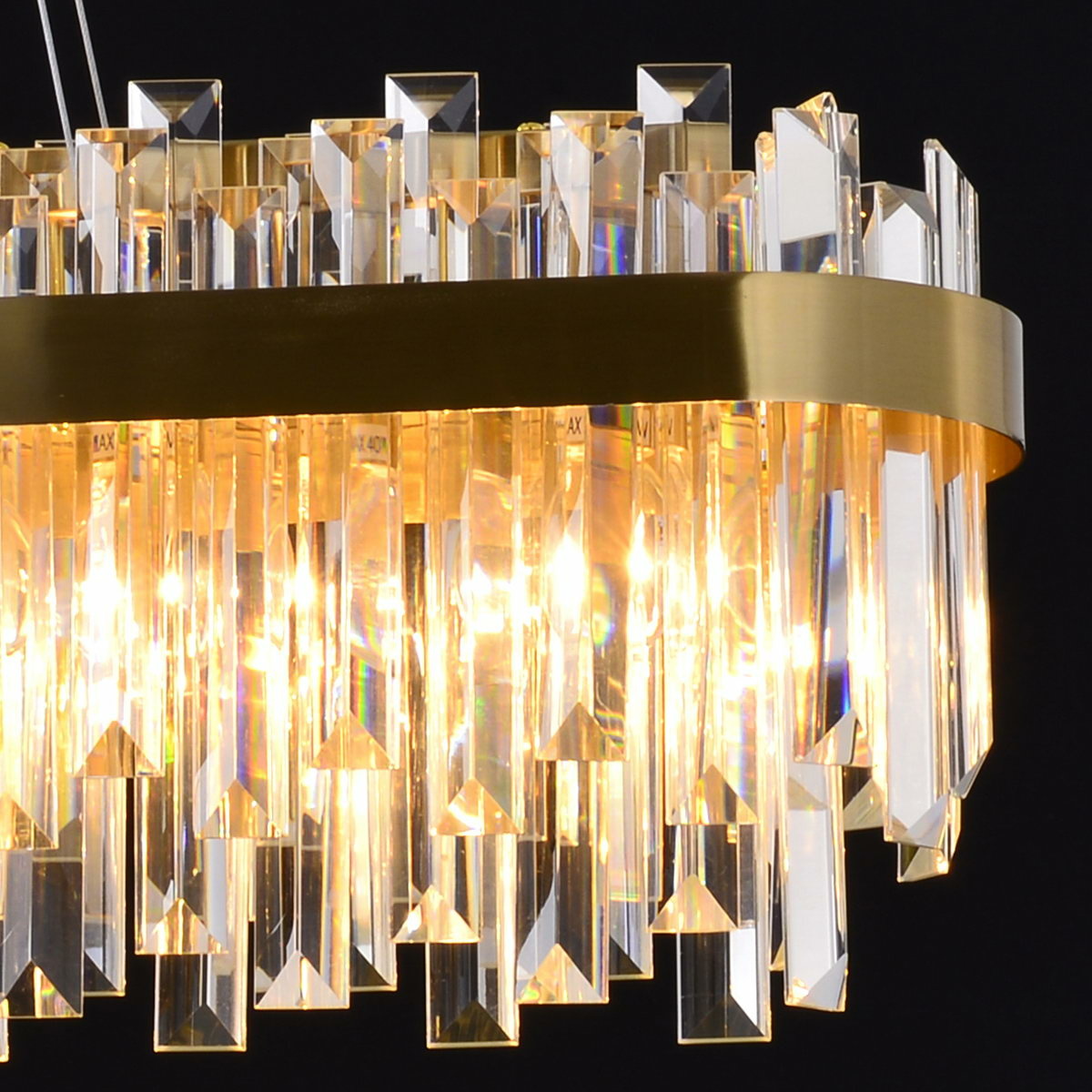 Подвесная люстра Illumico IL5189-8LLS-29 BRASS MIRAGE
