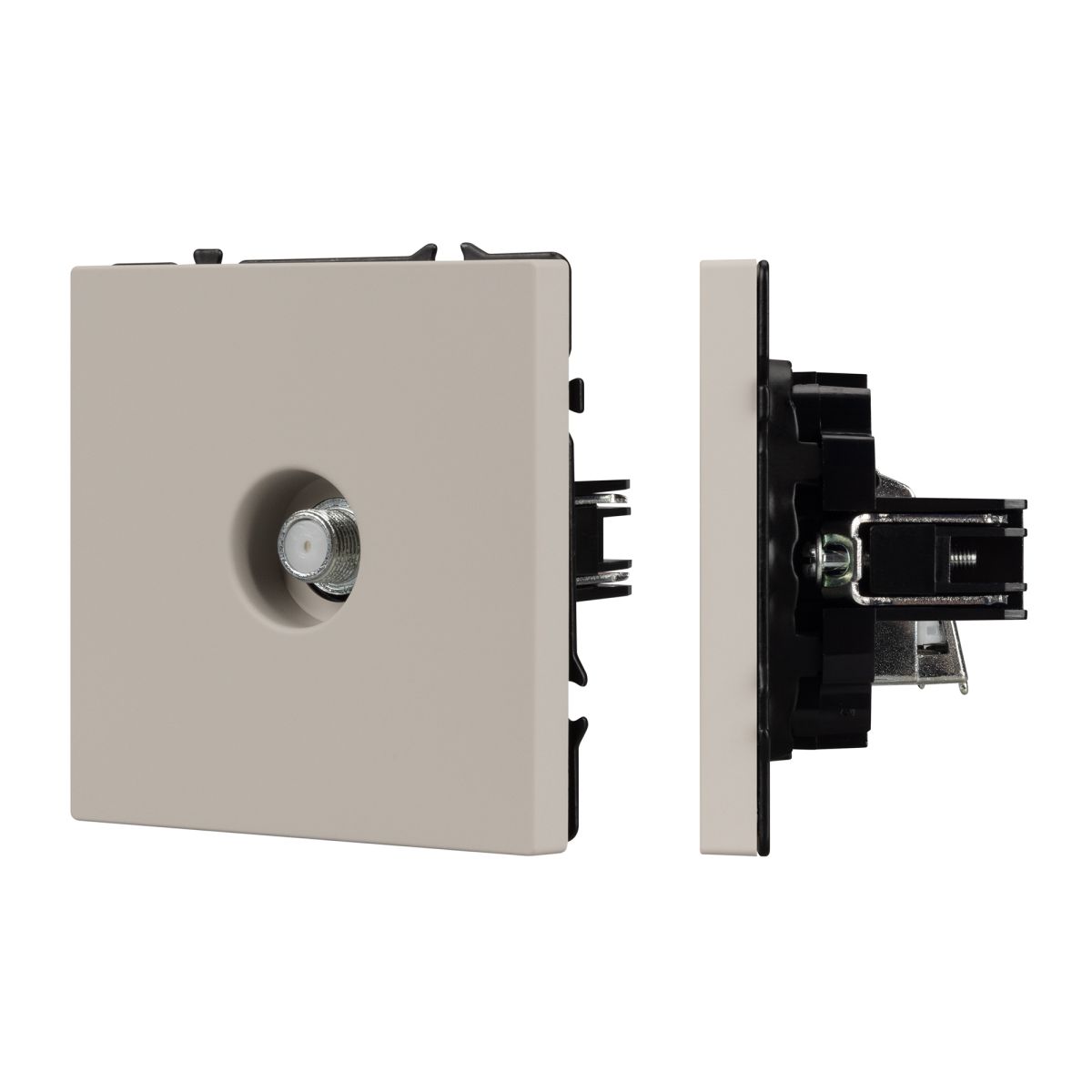 Механизм спутниковой розетки Arlight SCT-NOBE-MST1-SFPL-CA (SAT) (Кашемир) 061898