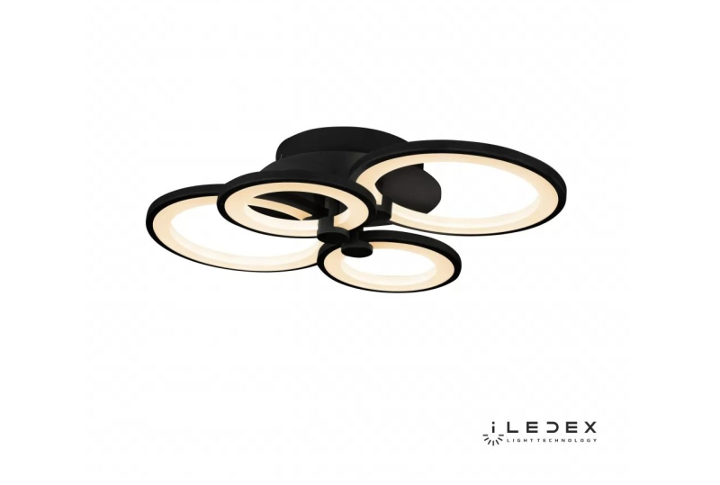 Потолочная люстра iLedex Ring A001/4 MBK
