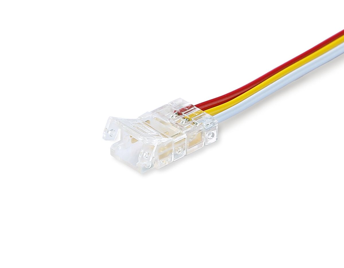Соединитель гибкий двухсторонний Ambrella Light Illumination COB CCT 12/24V для лент 8mm (3 конт.) (5шт. в комплекте) GS7911