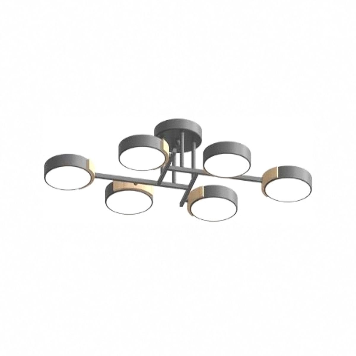 Потолочная люстра LED4U L3211-830 GR