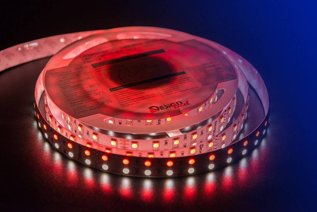 Светодиодная лента DesignLed DSG5120-24-RGB+NW-33 001205