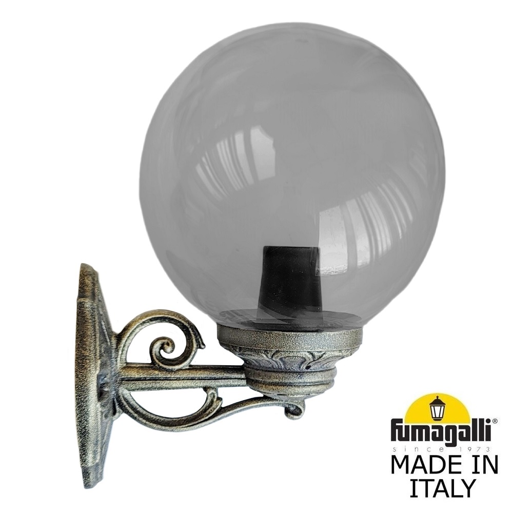 Уличный настенный светильник Fumagalli BISSO/G250 G25.131.000.BZE27
