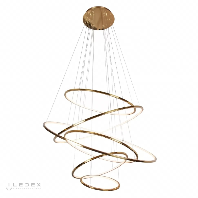 Подвесная люстра iLedex Axis XT04-D1200 GD