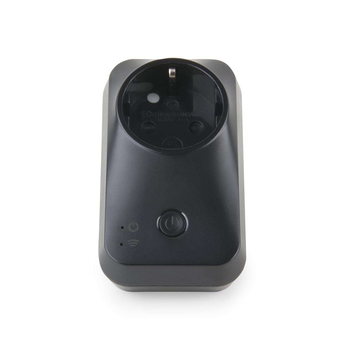 Умная розетка Wi-Fi черная Elektrostandard WF 4690389171901
