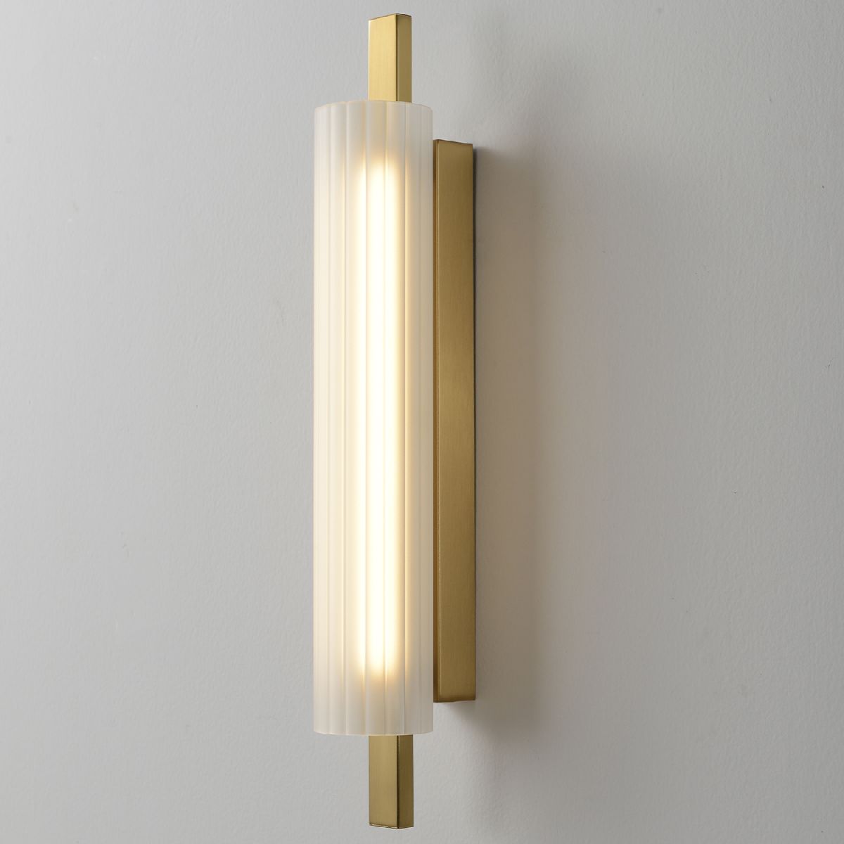 Настенный светильник Crystal Lux TUNNEL AP10 LED BRASS
